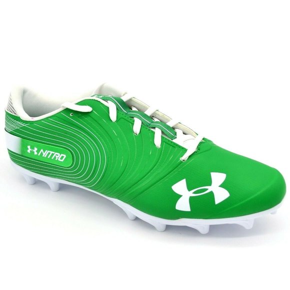 Under Armour Other - Under Armour Mens Nitro Cleats Sz 14 Green NEW